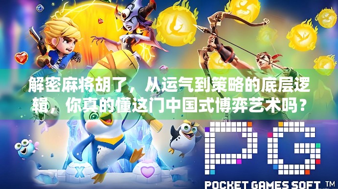 解密麻将胡了，从运气到策略的底层逻辑，你真的懂这门中国式博弈艺术吗？