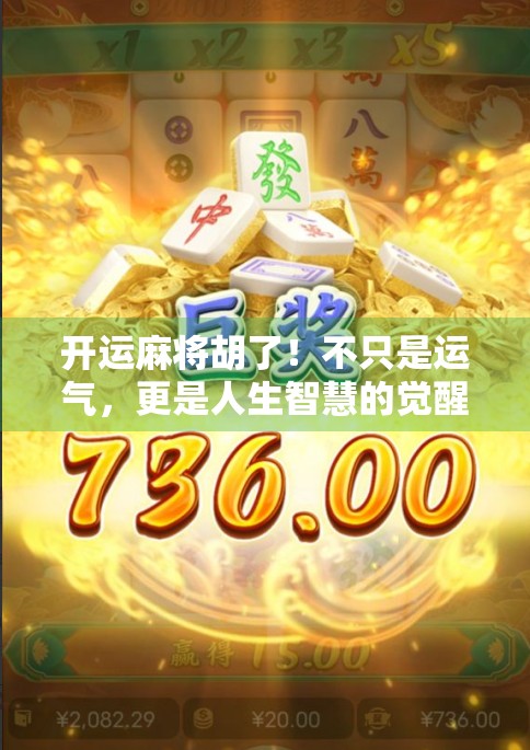 开运麻将胡了！不只是运气，更是人生智慧的觉醒