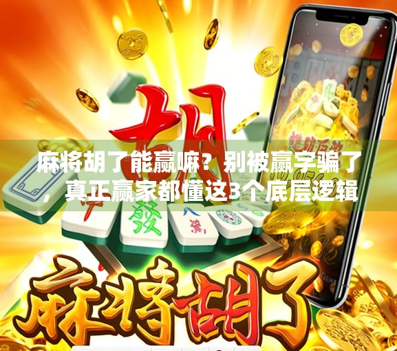 麻将胡了能赢嘛？别被赢字骗了，真正赢家都懂这3个底层逻辑！