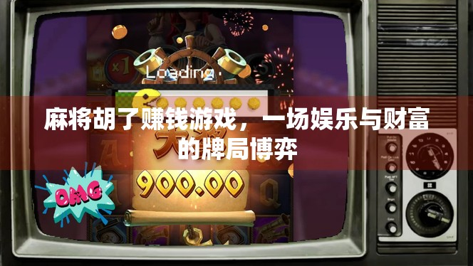 麻将胡了赚钱游戏，一场娱乐与财富的牌局博弈